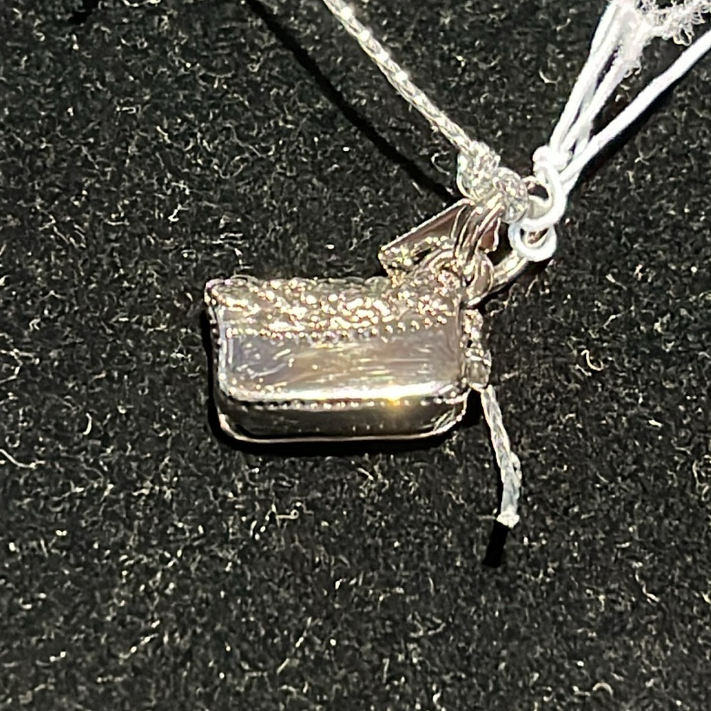 Coach Tea Rose Dinky Bag Charm - Picture 4 of 6